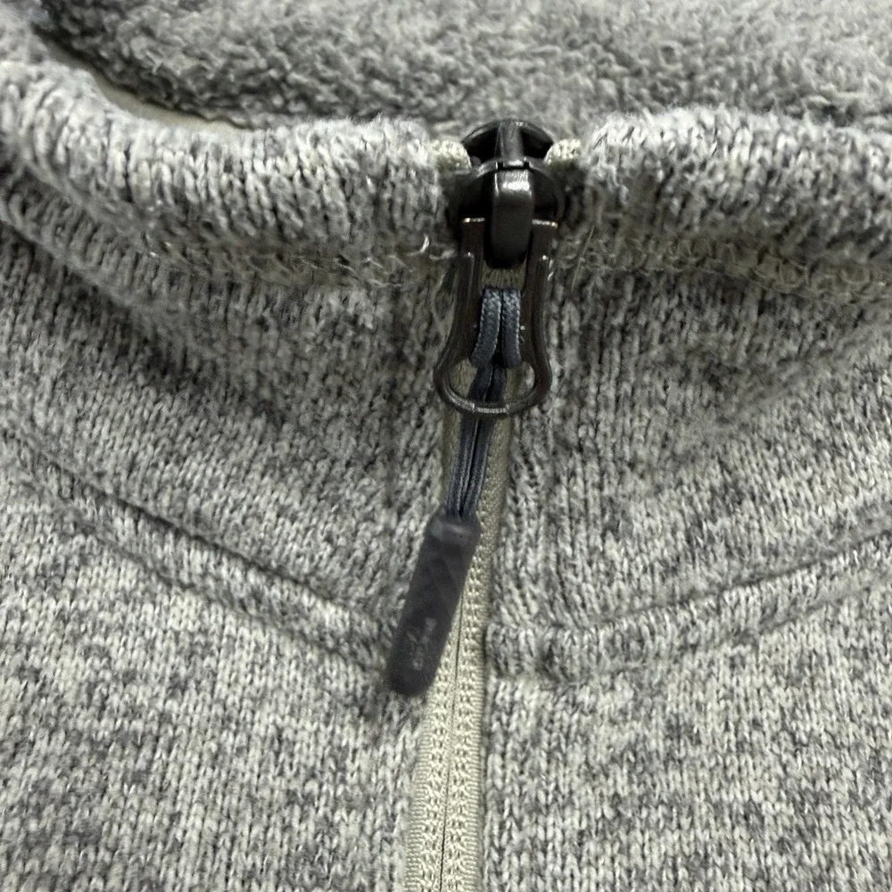 The North Face Men's Fleece 1/4 Zip Up Cowl Neck Pullover Jacket XL Military
